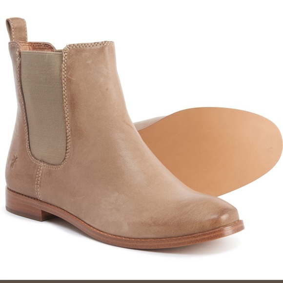 frye anna leather chelsea boot